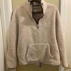 VS Pink sherpa Jacket